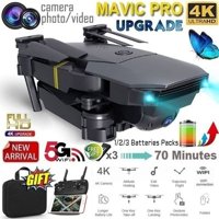 2020 New Limited Edition Aerial Drone Professional HD4069P 4K 90 Adjustable Camera Folding Drone Wireless Wifi 360 Degree Roll FPV Selfie RC Drone Quadcopters RTF